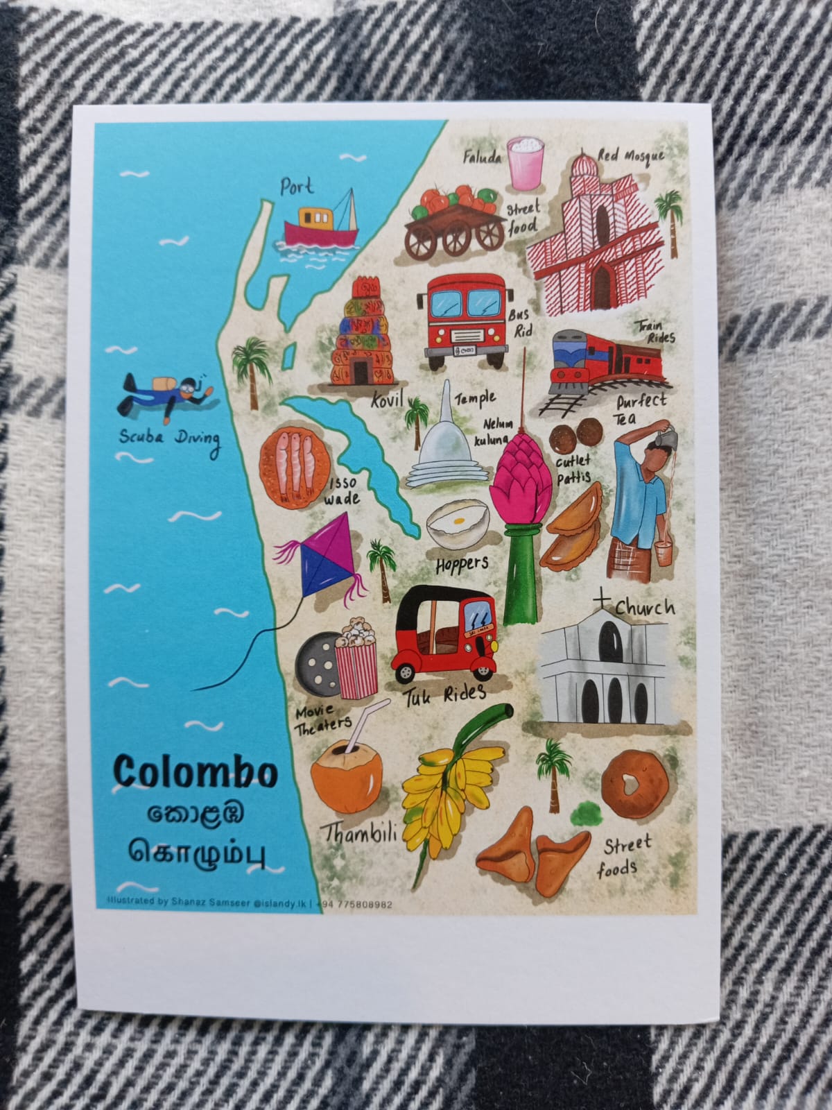 Print Card - Colombo